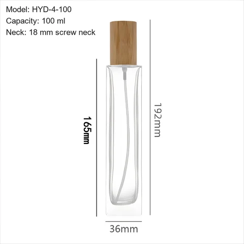 100 ml Square & rectangular — YM-0382