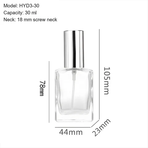 30 ml Square & rectangular — YM-0383