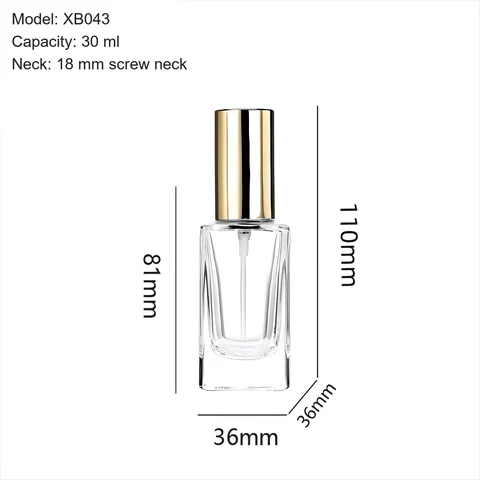30 ml Square & rectangular — YM-0394