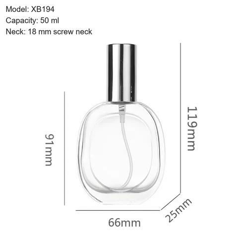 50 ml Oval & curved — YM-0395