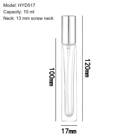 10 ml Square & rectangular — YM-0396