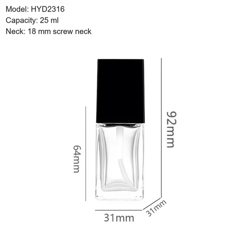 25 ml Square & rectangular — YM-0397