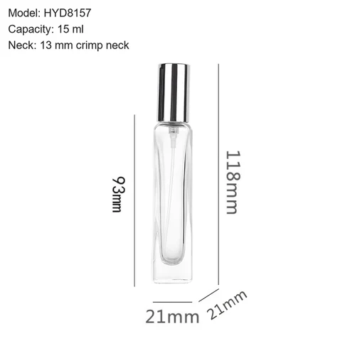 15 ml Square & rectangular — YM-0401