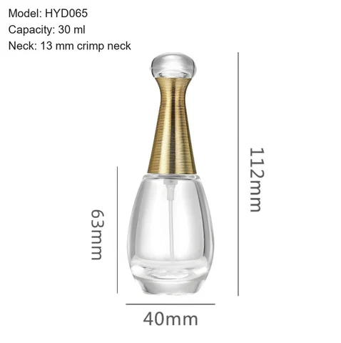 30 ml Oval & curved — YM-0430