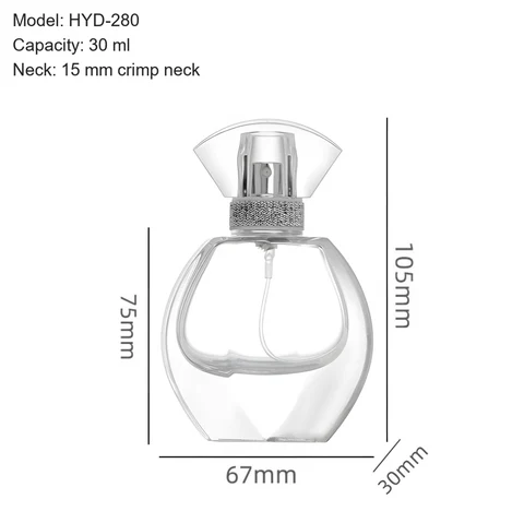 30 ml Oval & curved — YM-0455