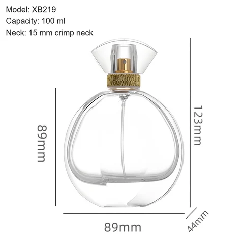 100 ml Oval & curved — YM-0457