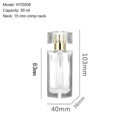 30 ml Square & rectangular — YM-0470