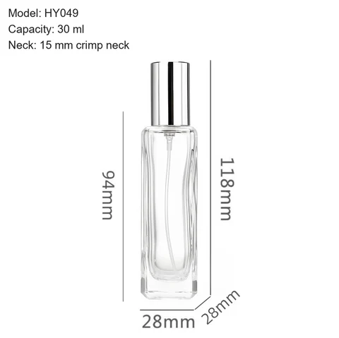 30 ml Square & rectangular — YM-0519