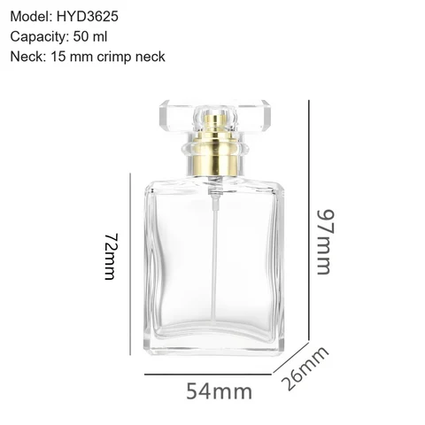 50 ml Square & rectangular — YM-0537