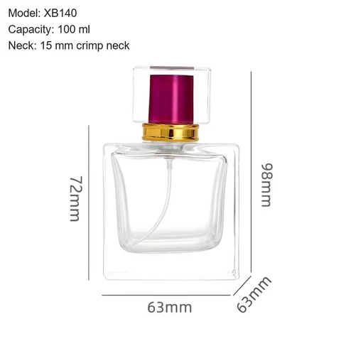 100 ml Square & rectangular — YM-0554