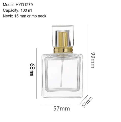 100 ml Square & rectangular — YM-0558