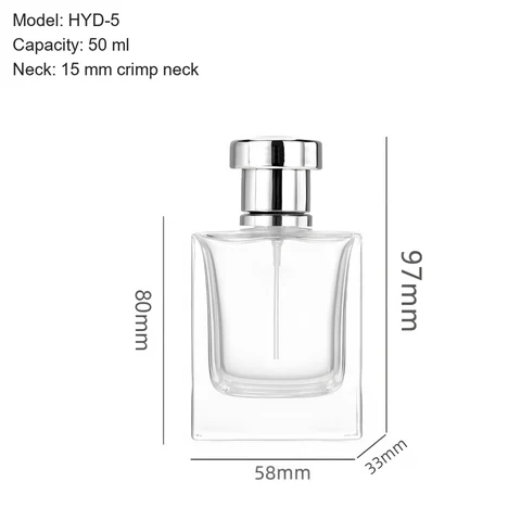 50 ml Square & rectangular — YM-0567