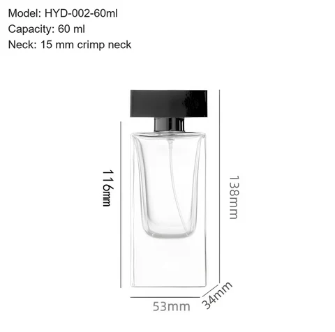 60 ml Square & rectangular — YM-0571