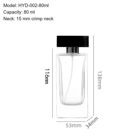 80 ml Square & rectangular — YM-0572