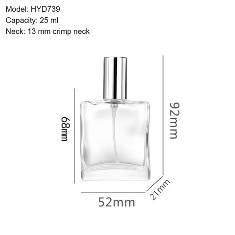 25 ml Square & rectangular — YM-0591