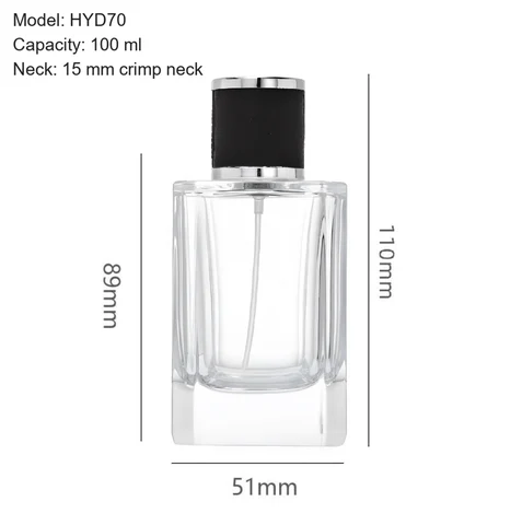 100 ml Square & rectangular — YM-0637