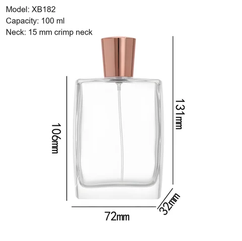 100 ml Square & rectangular — YM-0642