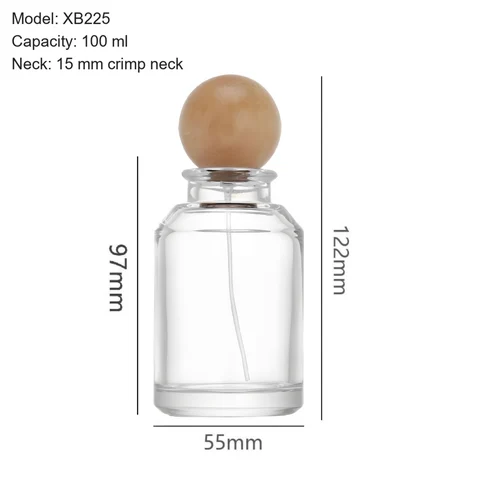 100 ml Oval & curved — YM-0646