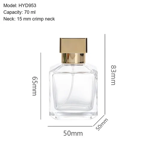 70 ml Square & rectangular — YM-0651