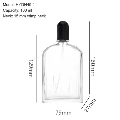 100 ml Square & rectangular — YM-0654