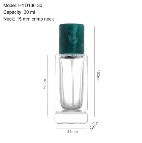30 ml Square & rectangular — YM-0655