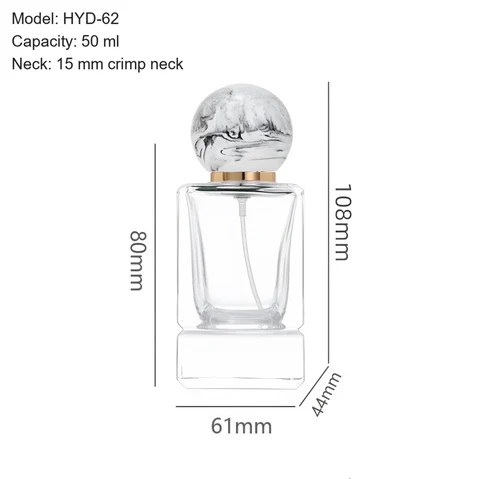 50 ml Square & rectangular — YM-0656