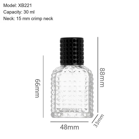 30 ml Square & rectangular — YM-0659