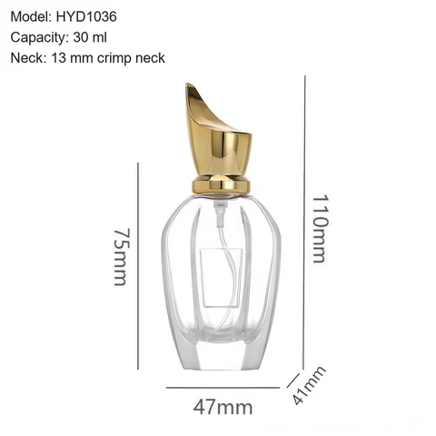 30 ml Oval & curved — YM-0663