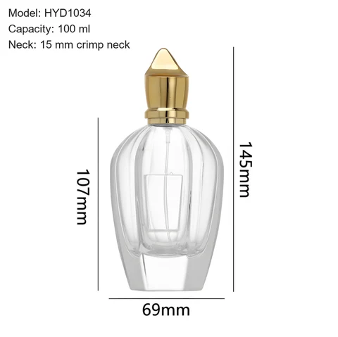 100 ml Oval & curved — YM-0665