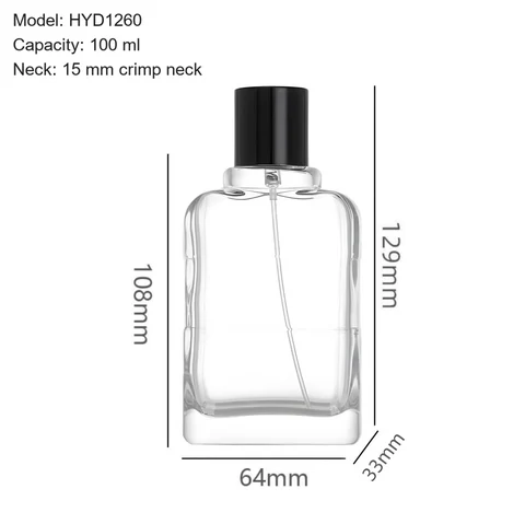 100 ml Square & rectangular — YM-0666