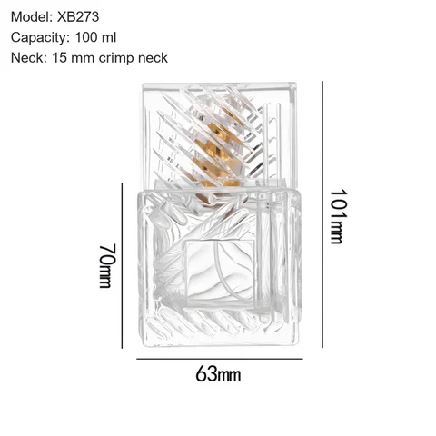 100 ml Square & rectangular — YM-0677