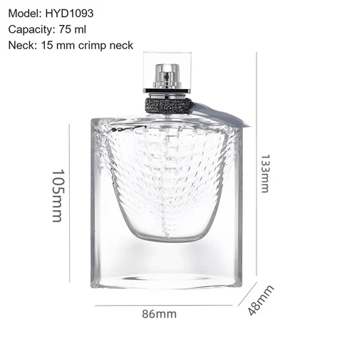 75 ml Square & rectangular — YM-0681