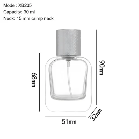 30 ml Square & rectangular — YM-0691