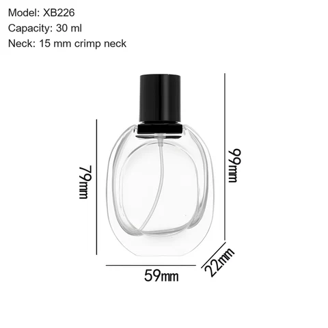 30 ml Oval & curved — YM-0695