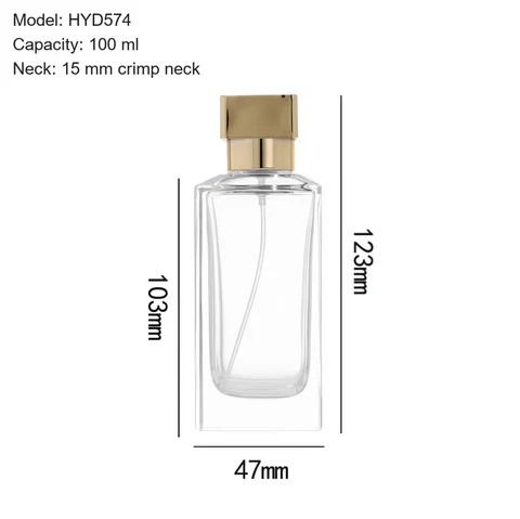 100 ml Square & rectangular — YM-0698