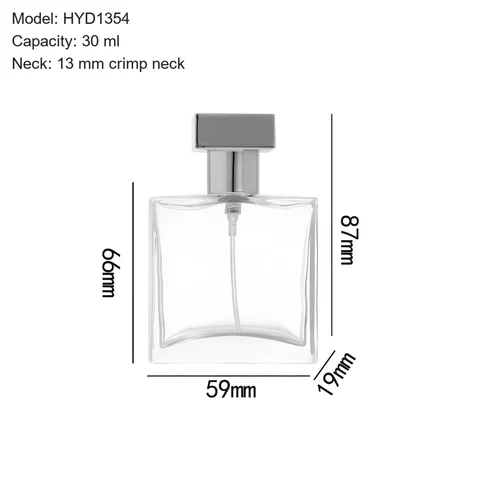 30 ml Square & rectangular — YM-0704