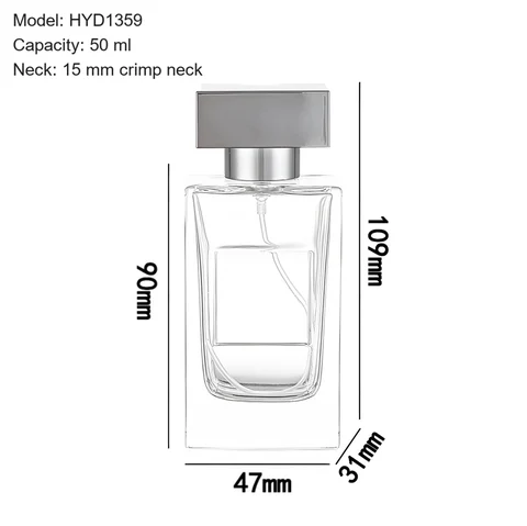 50 ml Square & rectangular — YM-0709