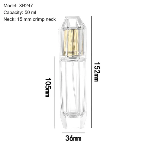 50 ml Square & rectangular — YM-0710