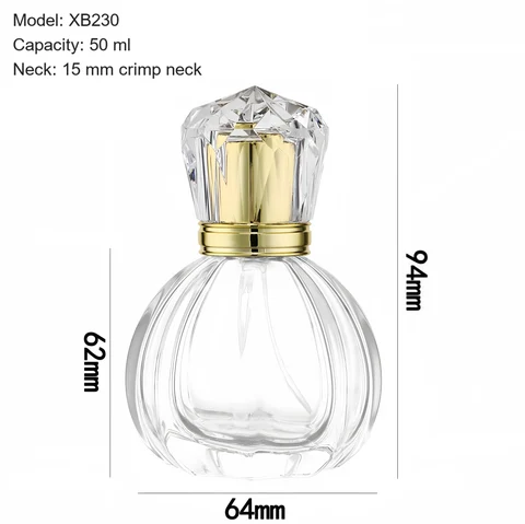 50 ml Oval & curved — YM-0713
