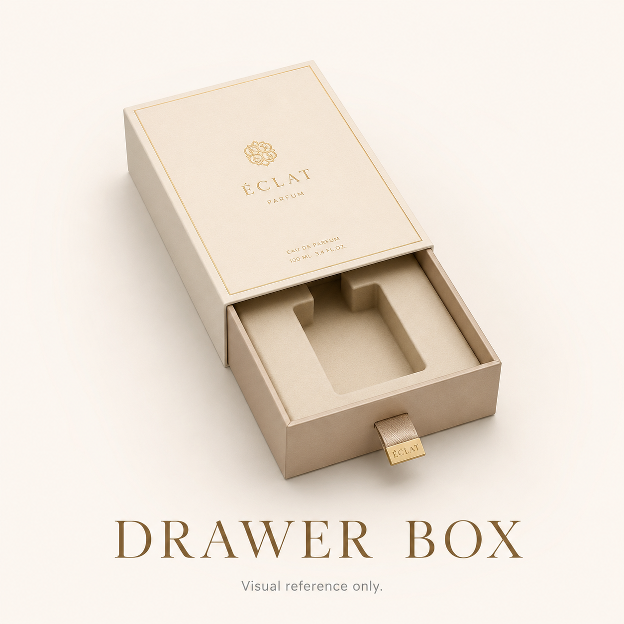 Drawer Box packaging visual reference